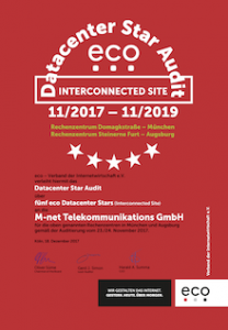 RZ Domagkstraße + RZ Steinerne Furt – M-net Telekommunikations GmbH 1