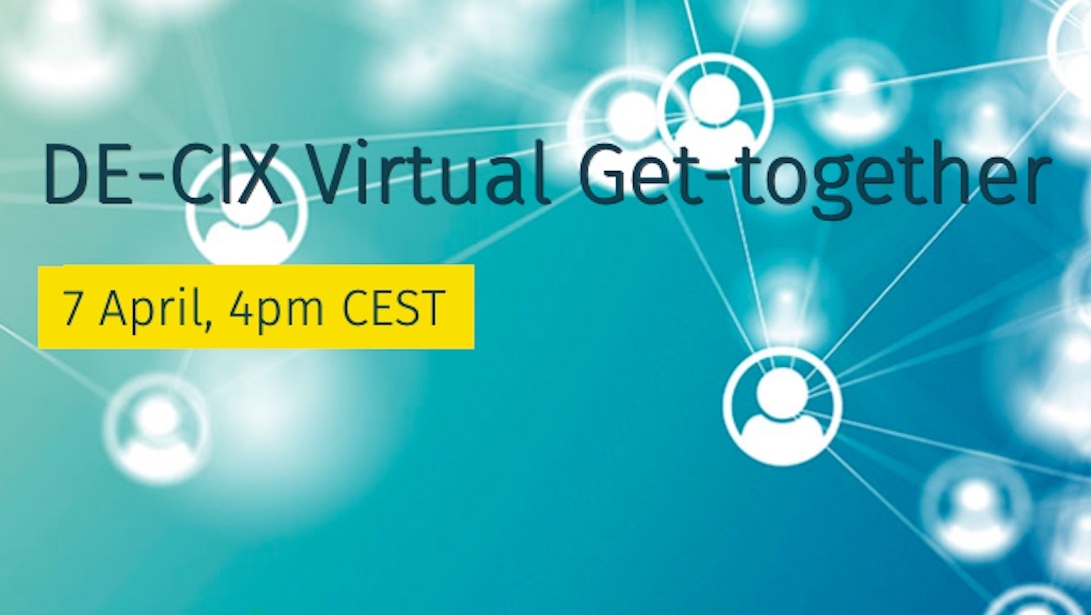 DE-CIX Virtual Get-together 2