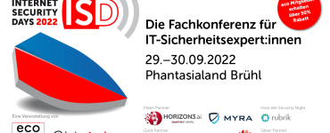 Internet Security Days 2022 - Ticket-FAQ 7