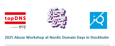 2025 Abuse Workshop at Nordic Domain Days in Stockholm