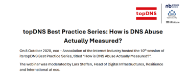 topDNS Best Practice Series: How is DNS Abuse Actually Measured? 1