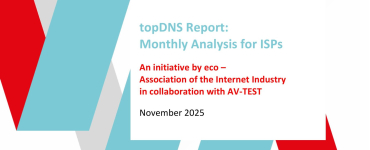 topDNS Report Monthly Analysis for ISPs October 2025