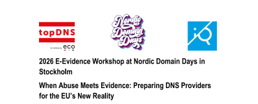 2026 E-Evidence Workshop Report at Nordic Domain Days in Stockholm